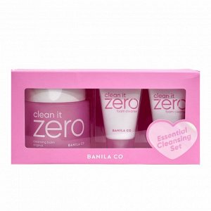 Специальный очищающий набор (180мл+30мл*2шт) BANILA CO CLEAN IT ZERO ORIGINAL - ESSENTIAL SET (180ml+30ml*2ea)