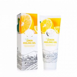 Пилинг-гель для лица с экстрактом лимона 3W CLINIC LOVELY LEMON PEELING GEL 180ml