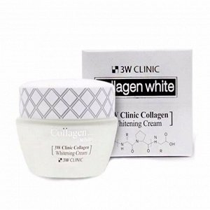 Осветляющий крем с коллагеном (60мл) 3W CLINIC COLLAGEN WHITENING CREAM (60ml)