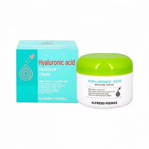 Увлажняющий крем для лица с гиалуроновой кислотой (100мл) ALFREDO FEEMAS HYALURONIC ACID MOISTURE CREAM (100ml)