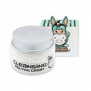 Очищающий крем для удаления загрязнений и макияжа (100мл) ELIZAVECCA DONKEY CREAMY CLEANSING MELTING CREAM (100ml)