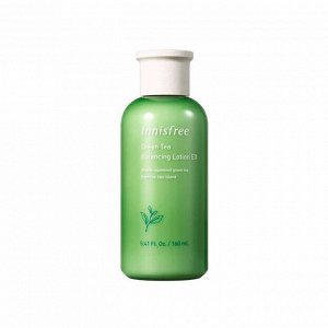 Балансирующий лосьон для лица с экстрактом зелёного чая (160мл) INNISFREE GREEN TEA BALANCING LOTION (160ml)