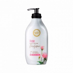 Ежедневный парфюмированный лосьон для тела с ароматом розы (450мл) HAPPY BATH DAILY PERFUME ROSE BODY LOTION (450ml)