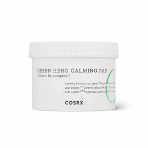 Успокаивающие пады для лица COSRX ONE STEP GREEN HERO CALMING PAD 70ea