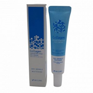 Крем для кожи вокруг глаз с коллагеном (40мл) 3W CLINIC COLLAGEN NATURAL TIME SLEEP EYE CREAM (40ml)