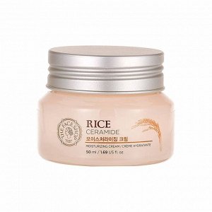 Увлажняющий рисовый крем для лица с керамидами (50мл) THE FACE SHOP RICE CERAMIDE MOISTURIZING CREAM (50ml)