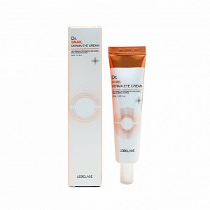 Крем для кожи вокруг глаз с муцином улитки (40мл) LEBELAGE DR.SNAIL DERMA EYE CREAM (40ml)