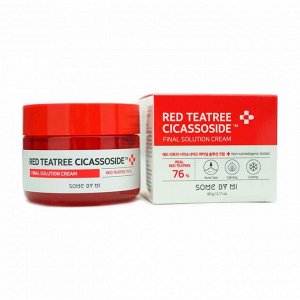 Успокаивающий крем с красным чайным деревом (60гр) SOME BY MI RED TEA TREE CICASSOSIDE FINAL SOLUTION CREAM (60gr)