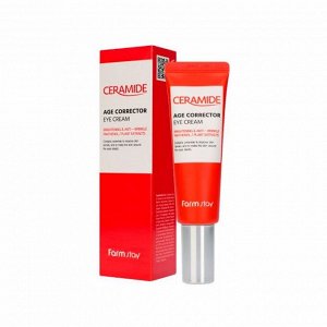 Корректор для глаз с керамидами FARM STAY CERAMIDE AGE CORRECTOR EYE СREAM 50ml