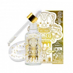 Эссенция с экстрактом 24 каратным золотом (50мл) ELIZAVECCA MILKY PIGGY HELL-PORE GOLD ESSENCE (50ml)