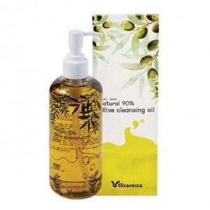 Гидрофильное масло с натуральным маслом оливы (300мл) ELIZAVECCA NATURAL 90% OLIVE CLEANSING OIL (300ml)