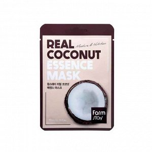 Маска с кокосовой эссенцией (10шт) FARM STAY REAL COCONUT ESSENCE MASK (10ea)