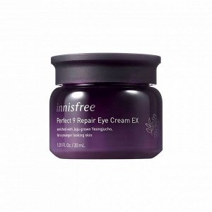 Омолаживающий крем для области вокруг глаз (30мл) INNISFREE PERFECT 9 REPAIR EYE CREAM ЕХ (30ml)