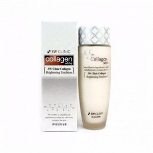 Осветляющая эмульсия с коллагеном (150мл) 3W CLINIC COLLAGEN WHITE BRIGHTENING EMULSION (150ml)