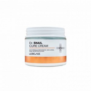 Лечебный крем с экстрактом улитки (70мл) LEBELAGE DR. SNAIL CURE CREAM (70ml)