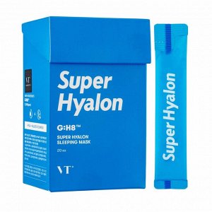 Ночная маска для глубокого увлажнения (4мл*20шт) VT COSMETICS SUPER HYALON SLEEPING MASK (4ml*20ea)