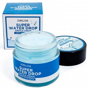 Глубоко увлажняющий ампульный крем (70мл) LEBELAGE SUPER WATER DROP AMPULE CREAM  (70ml)