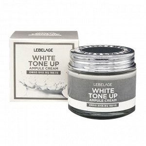 Осветляющий ампульный крем (70мл) LEBELAGE AMPULE CREAM WHITE TONE UP (70ml)