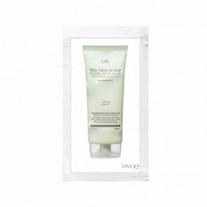 Пробник 5шт LA'DOR TEA TREE SCALP CLINIC HAIR PACK POUCH