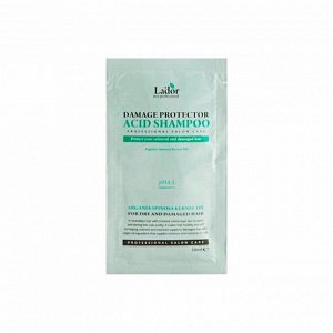 Пробник 5шт [СРОК ДО 10.22] [SALE] LA'DOR DAMAGE PROTECTOR ACID SHAMPOO POUCH