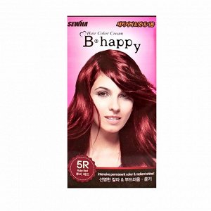 Краска для волос #Рубиновый красный (40гр+80мл) SEWHA B-HAPPY RUBY RED (5R) (40gr+80ml)