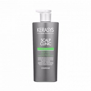 385821 "Kerasys" Original Conditioner Scalp Clinic Кондиционер для чувствительной кожи головы  600мл 1/12