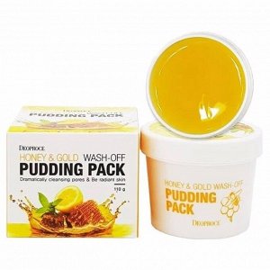 1299 Смываемая маска-пудинг с медом и золотом (110гр) 1299 HONEY & GOLD WASH-OFF PUDDING PACK (110g)