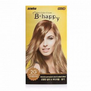 Краска для волос #Молочный золотисто-коричневый (40гр+80мл) SEWHA B-HAPPY MILKY GOLDEN BROWN (2G) (40gr+80ml)