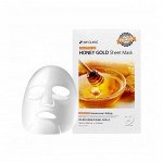 Тканевая маска с экстрактом меда (1шт) 3W CLINIC ESSENTIAL UP HONEY GOLD SHEET MASK