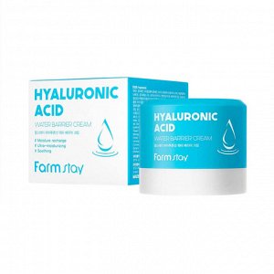 Увлажняющий защитный крем с гиалуроновой кислотой (80мл) FARM STAY HYALURONIC ACID WATER BARRIER CREAM (80ml)