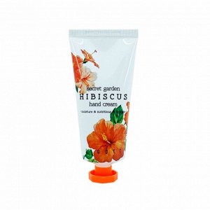 Крем для рук с экстрактом гибискуса JIGOTT SECRET GARDEN HIBISCUS HAND CREAM 100ml