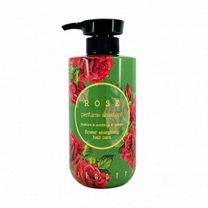Парфюмированный шампунь с экстрактом розы (500мл) JIGOTT ROSE PERFUME SHAMPOO (500ml)
