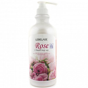 Гель для душа расслабляющий с экстрактом розы (750мл) LEBELAGE RELAXING ROSE BODY CLEANSER (750ml)