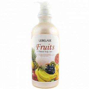 Гель для душа расслабляющий с экстрактами фруктов (750мл) LEBELAGE RELAXING FRUITS BODY CLEANSER (750ml)