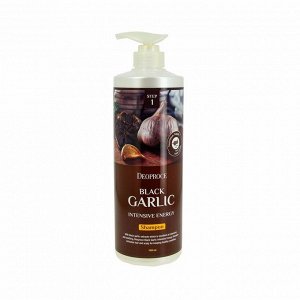 1350 Шампунь с экстрактом черного чеснока от выпадения (1000мл) 1350 DEOPROCE SHAMPOO-BLACK GARLIC INTENSME ENERGY (1000ml)