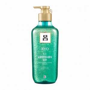 Шампунь для глубокой очистки жирной кожи головы (550мл) RYO CHEONGAHMO SCALP DEEP CLEANSING & COOLING SHAMPOO (550ml)
