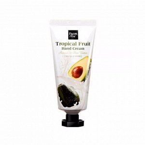 Крем для рук с авокадо и маслом ши (50мл) FARM STAY TROPICAL FRUIT HAND CREAM AVOCADO & SHEA BUTTER (50ml)