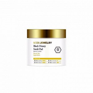 Пиллинг-пэды с медом черной пчелы MEDI JEWELRY BLACK HONEY SWAB PAD (50ea in 1)