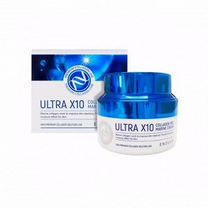 Коллагеновый крем (50мл) ENOUGH ULTRA X10 COLLAGEN PRO MARINE CREAM (50ml)