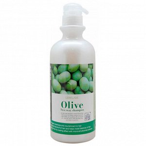 Шампунь-бальзам 2 в 1 с оливковым маслом (750мл) LEBELAGE OLIVE TWO WAY SHAMPOO (750ml)