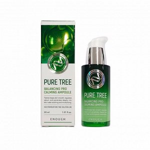 Успокаивающая ампула с экстрактом чайного дерева (30мл) ENOUGH PURE TREE BALANCING PRO CALMING AMPOULE (30ml)