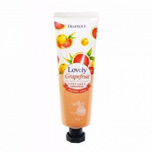 1959A Крем для рук с экстрактом Грейпфрута (50гр) 1959A DEOPROCE LOVELY GRAPEFRUIT PERFUMED HAND CREAM (50g)