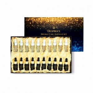 1080 Набор ампул-сывороток ДЕНЬ-НОЧЬ (13гр*20) 1080 DEOPROCE DOUBLE CARE AMPOULE SET (DAY & NIGHT) (13g*20)