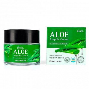 Крем на основе экстракта алоэ (70мл) EKEL ALOE AMPULE CREAM (70ml)