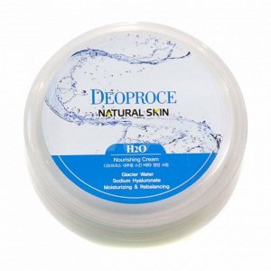 2024 Питательный крем водный (100гр) 2024 DEOPROCE NATURAL SKIN H2O NOURISHING CREAM (100g)