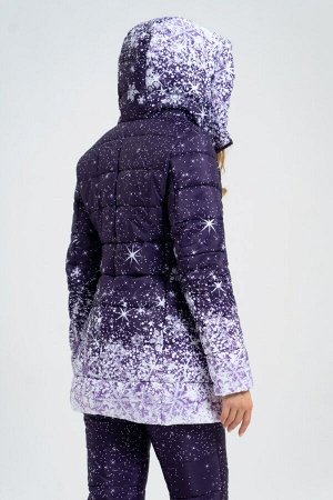 AB Collection Куртка М-389 звёзды фиолет