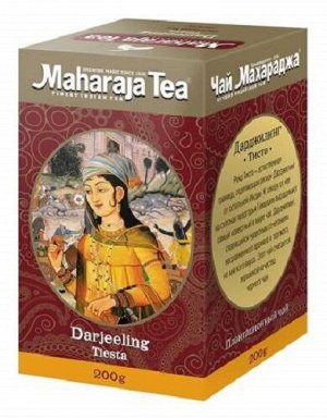 Чай чёрный листовой Darjeeling Tista Maharaja Tea 200 гр.