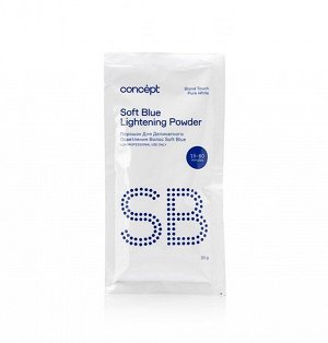 Концепт, Порошок для осветления волос (Blond Touch Soft Blue lightening powder), 30 гр, Concept PROFY TOUCH