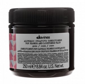 Давинес Кондиционер для осветленных и натуральных волос (розовый) Creative Conditioner For Blond And Lightened Hair Pink, 250 мл (Davines, Alchemic)
