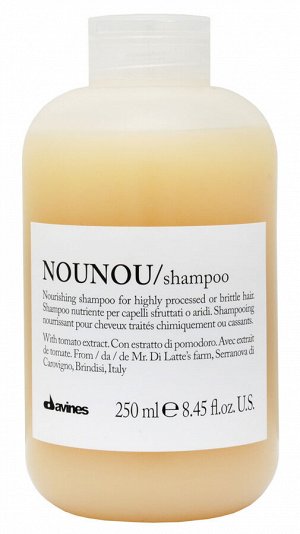 Давинес Питательный шампунь для уплотнения волос Nounou Shampoo, 250 мл (Davines, Essential Haircare)